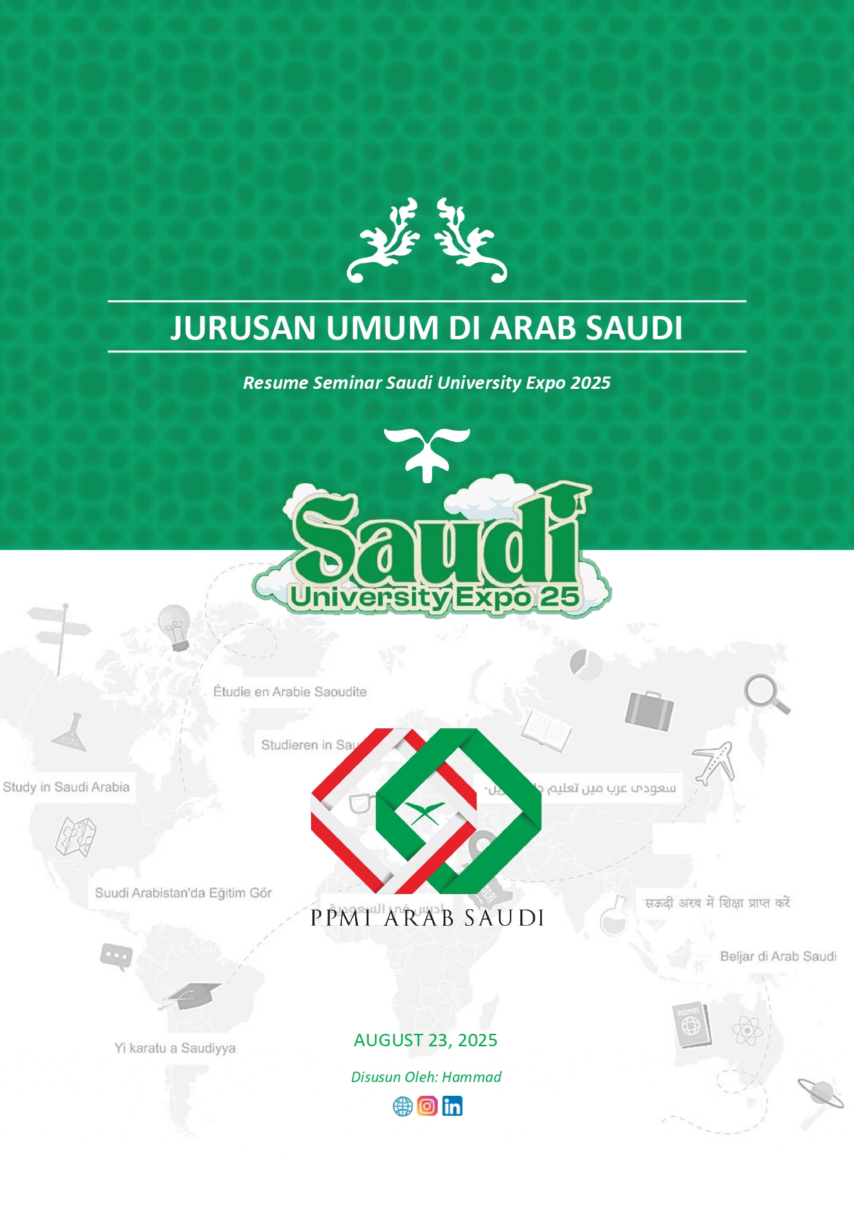 Resume Seminar Saudi Expo 2025 page 1